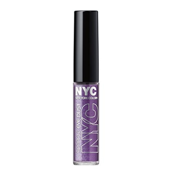 💜 (Retired) RARE NYC New York Color Sparkle Eye Dust Eyeshadow -Amethyst Dazzle - Picture 1 of 4